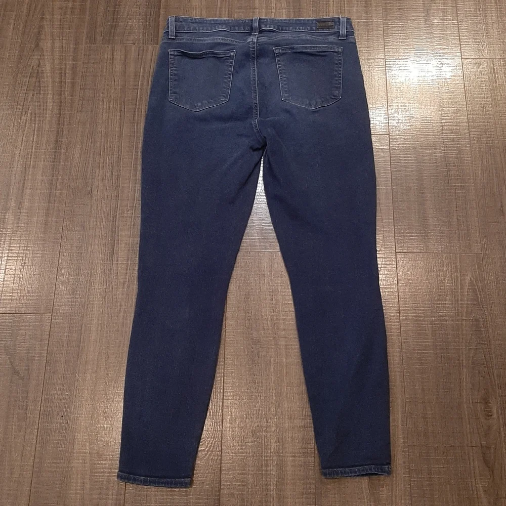 💠PAIGE DENIM Verdugo Ankle Cropped Ultra Skinny Jeans High Waist Womens Size 31